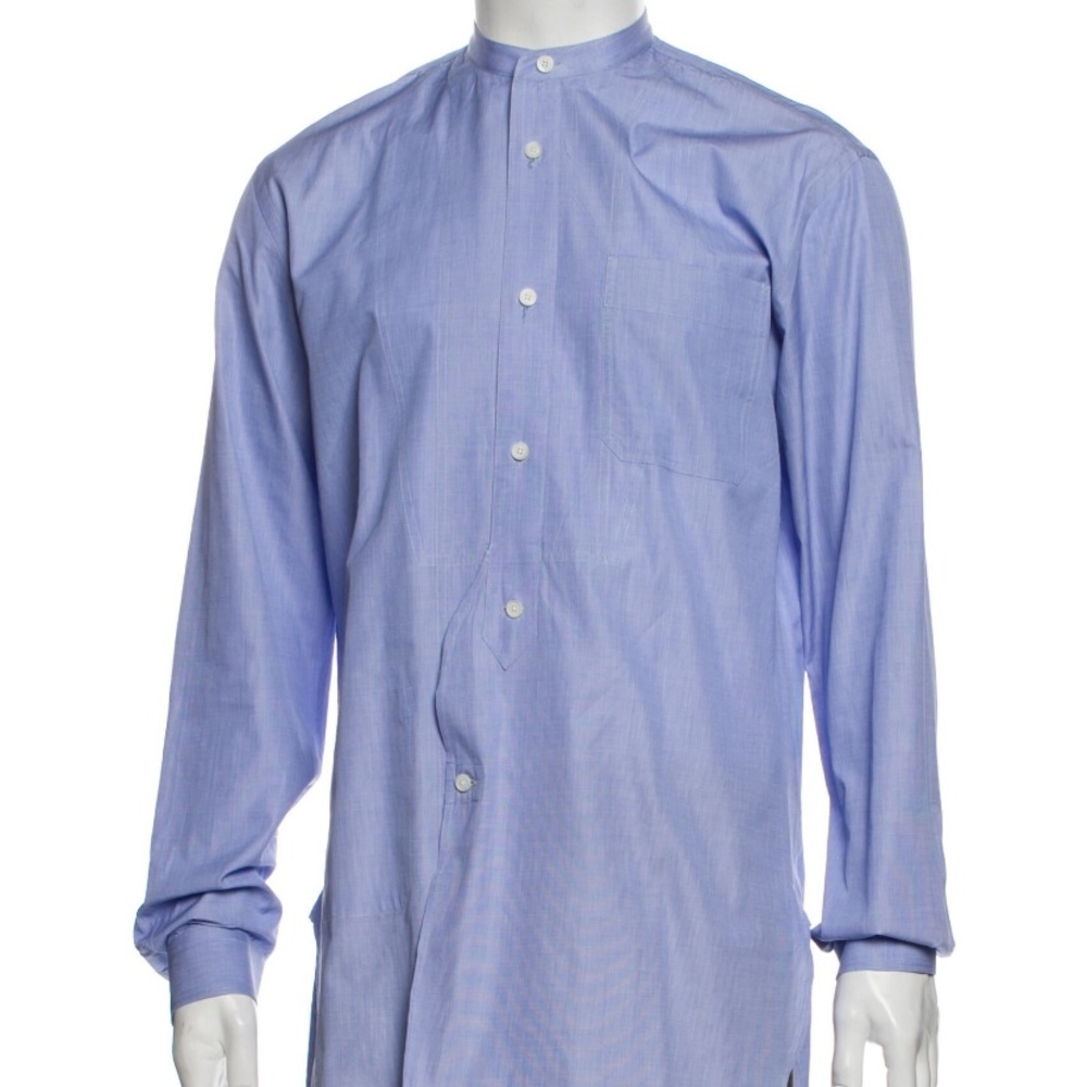 Burberry Mandarin Collar Dress Shirt